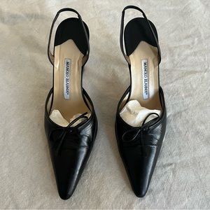 Manolo Blahnik Slingback Pumps